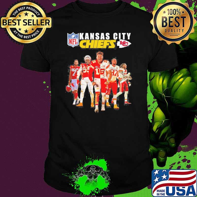 Kansas city Chiefs NFL signatures shirt Kansas city Chiefs NFL signatures shirt