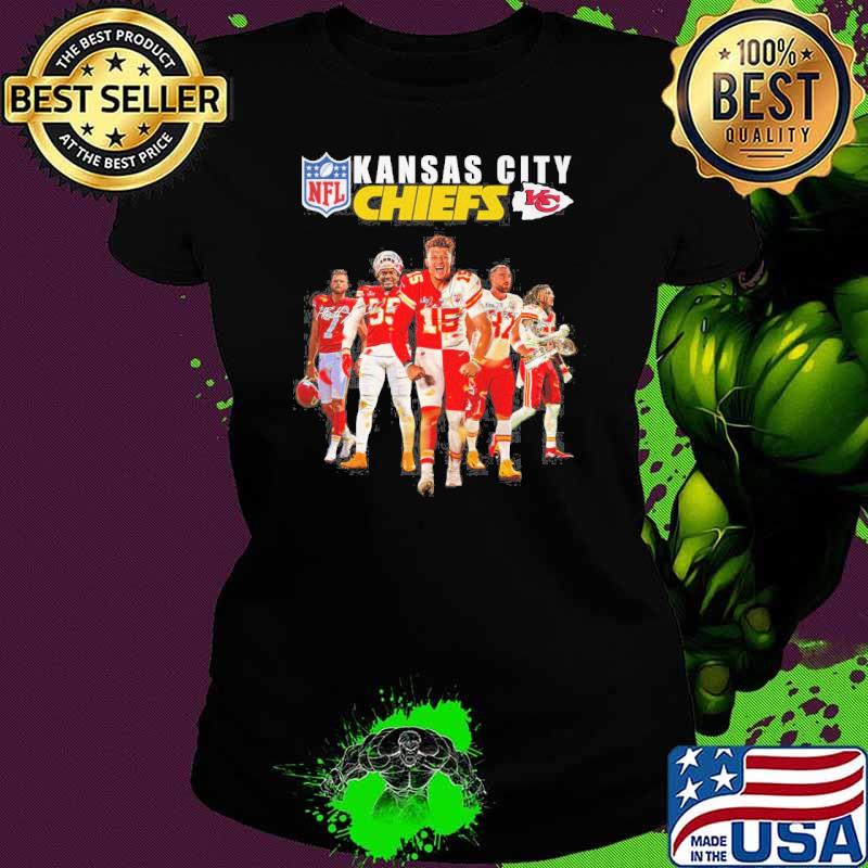 Kansas city Chiefs NFL signatures sport s Ladies tee Kansas city Chiefs NFL signatures sport s Ladies tee