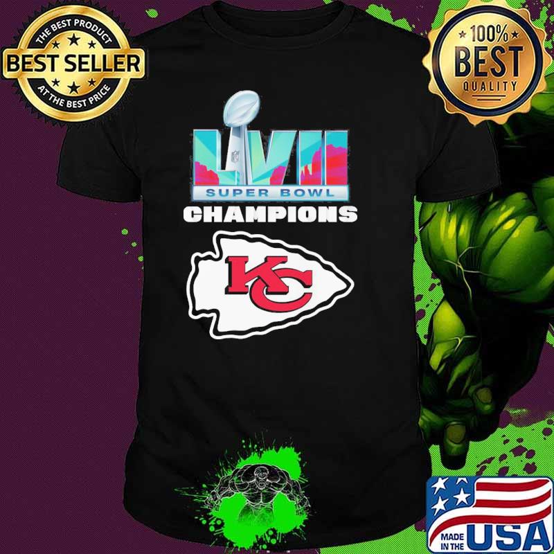 Kansas city Chiefs super bowl champions LVII football shirt