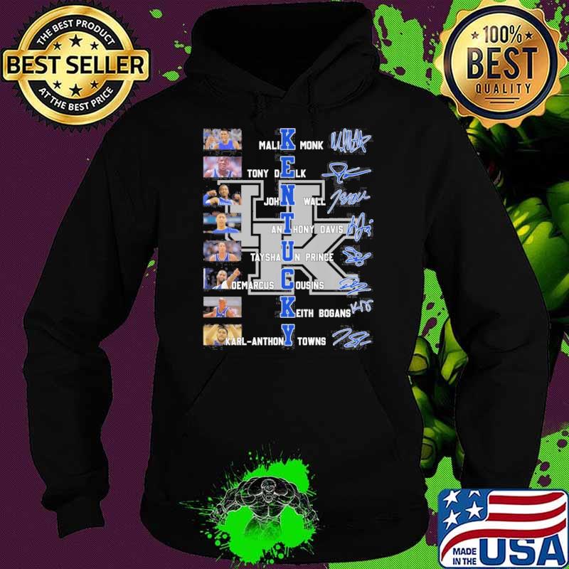 Kentucky Malik Monk Tony Delk signatures s Hoodie Kentucky Malik Monk Tony Delk signatures s Hoodie