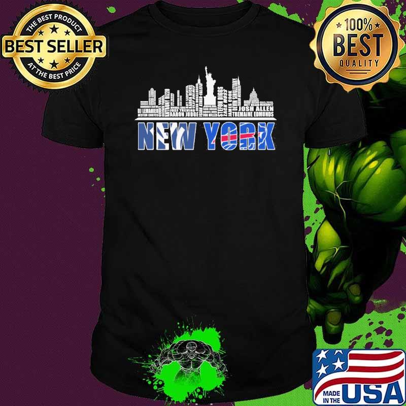 New York Yankees and Buffalo Bills Josh Allen shirt
