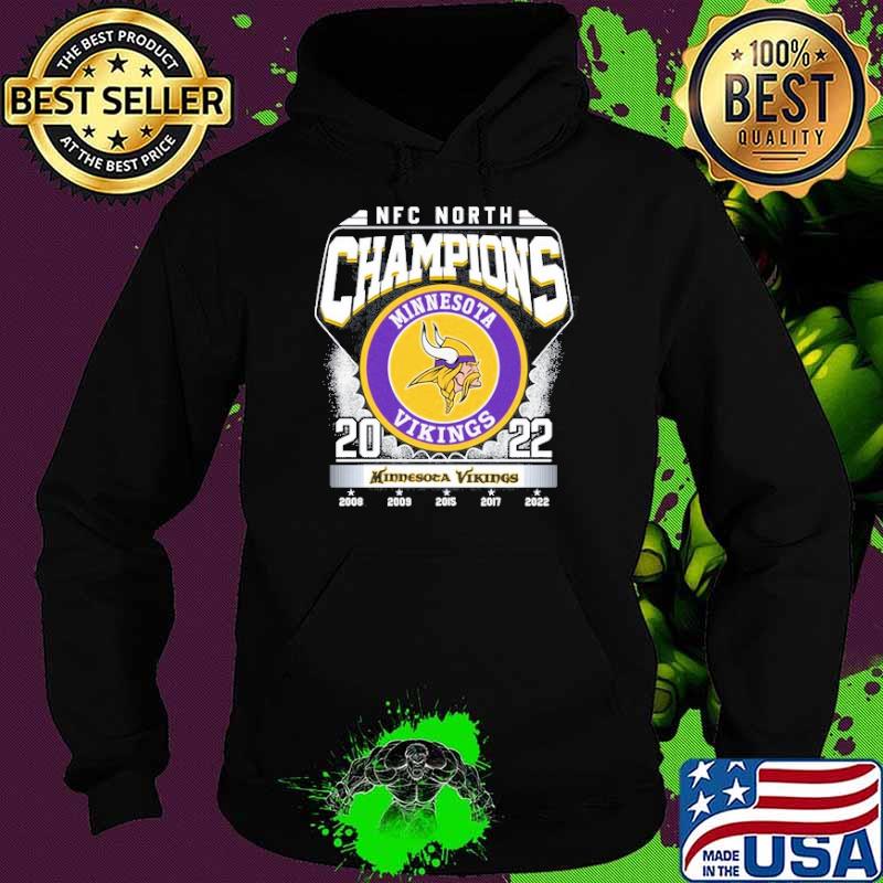 NFC North champions minnesota vikings 2022 s Hoodie NFC North champions minnesota vikings 2022 s Hoodie