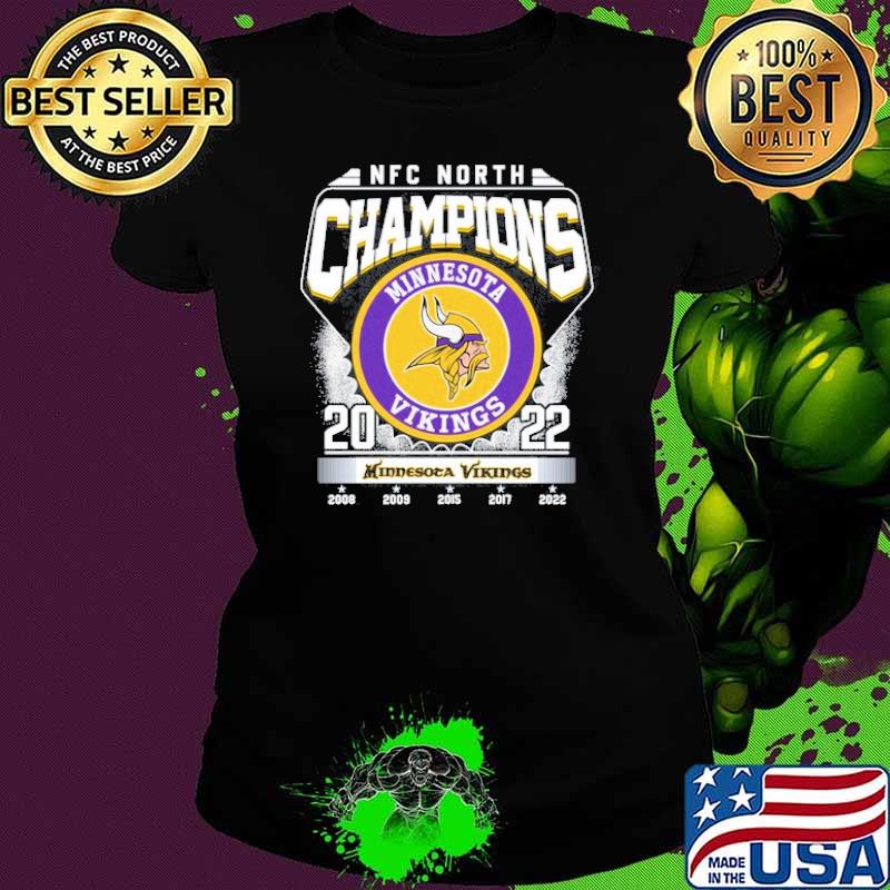 NFC North champions minnesota vikings 2022 s Ladies tee NFC North champions minnesota vikings 2022 s Ladies tee
