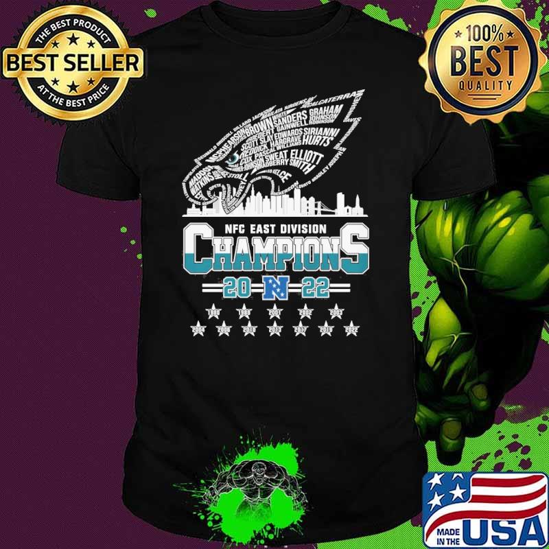 Philadelphia Eagles NFC East division champions 2022 shirt - Teefefe  Premium ™ LLC