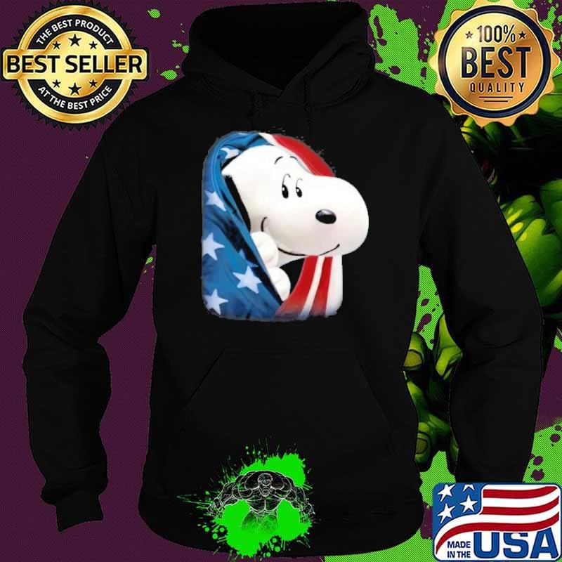 Snoopy America flag veteran s Hoodie Snoopy America flag veteran s Hoodie
