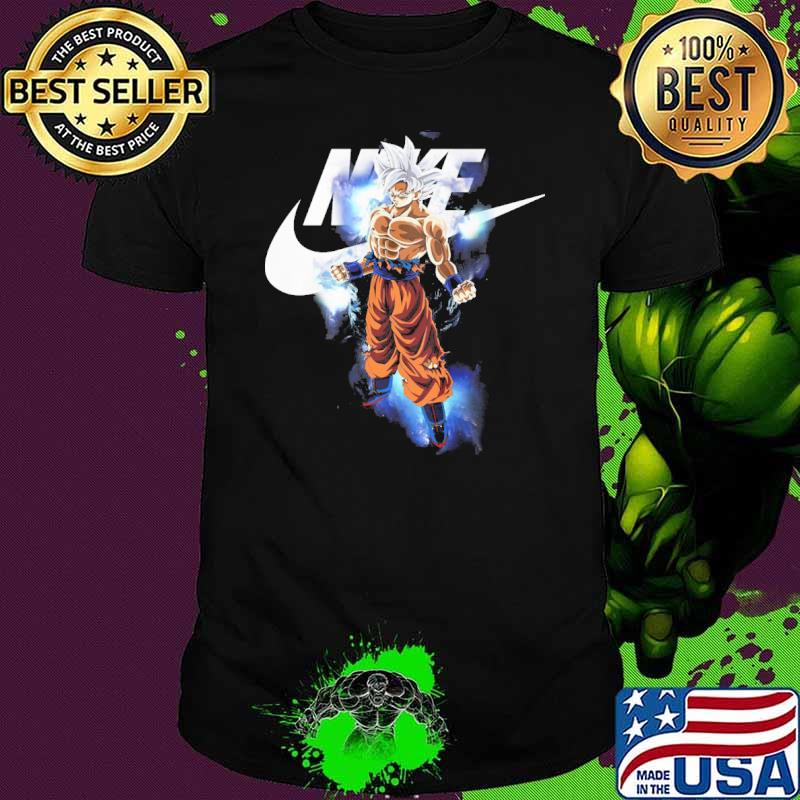 Son Goku Nike cartoon shirt