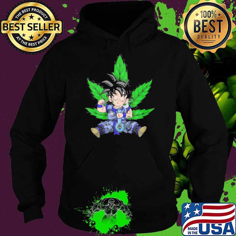 Son Goku weed cartoon s Hoodie Son Goku weed cartoon s Hoodie