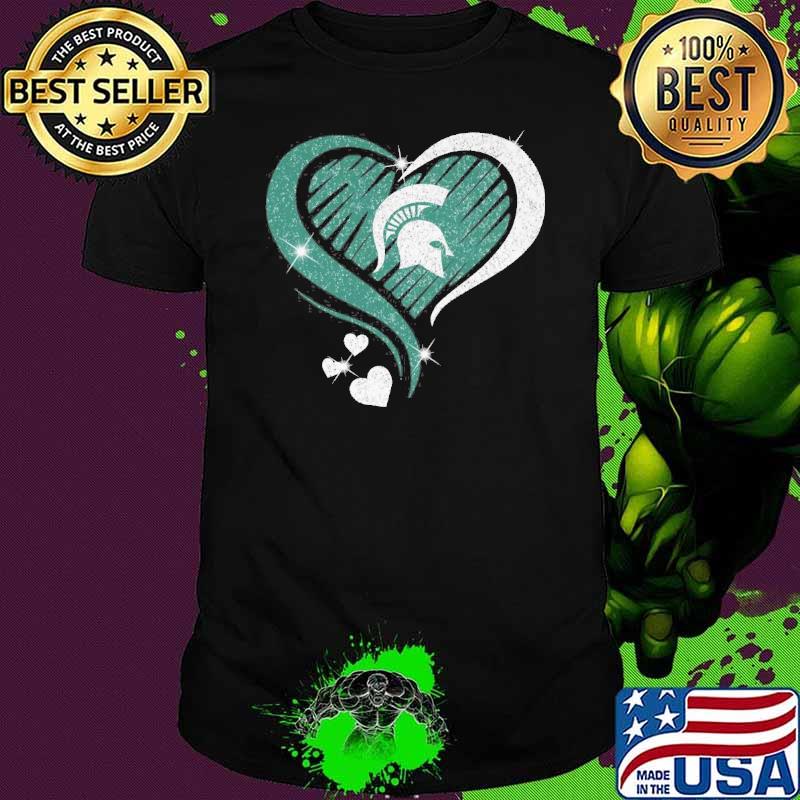 Spartan strong heart diamond shirt