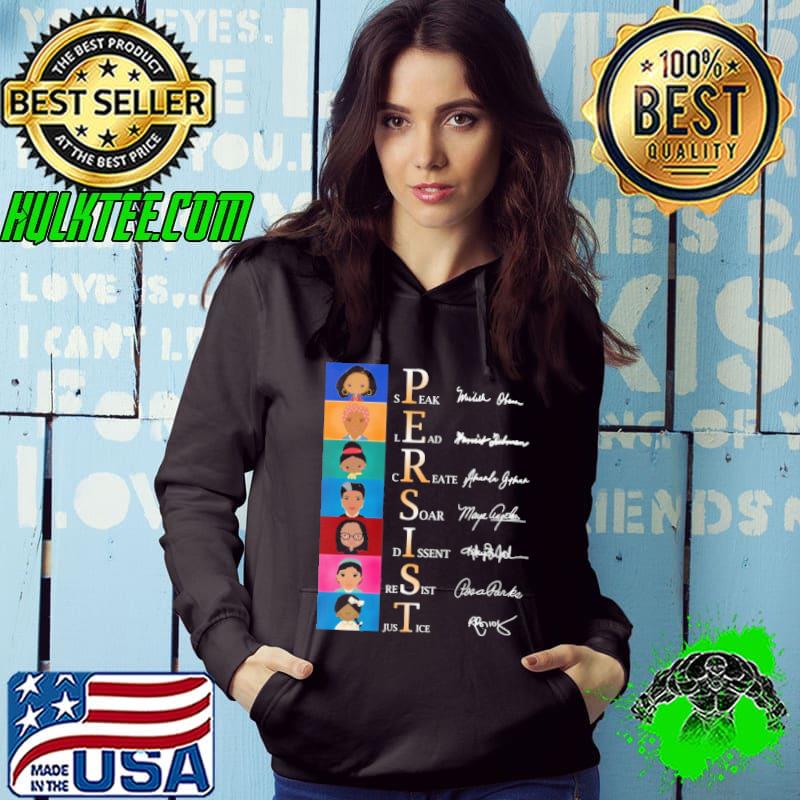 Speak Lead Create soar dissent resist justice signatures s Hoodie Speak Lead Create soar dissent resist justice signatures s Hoodie
