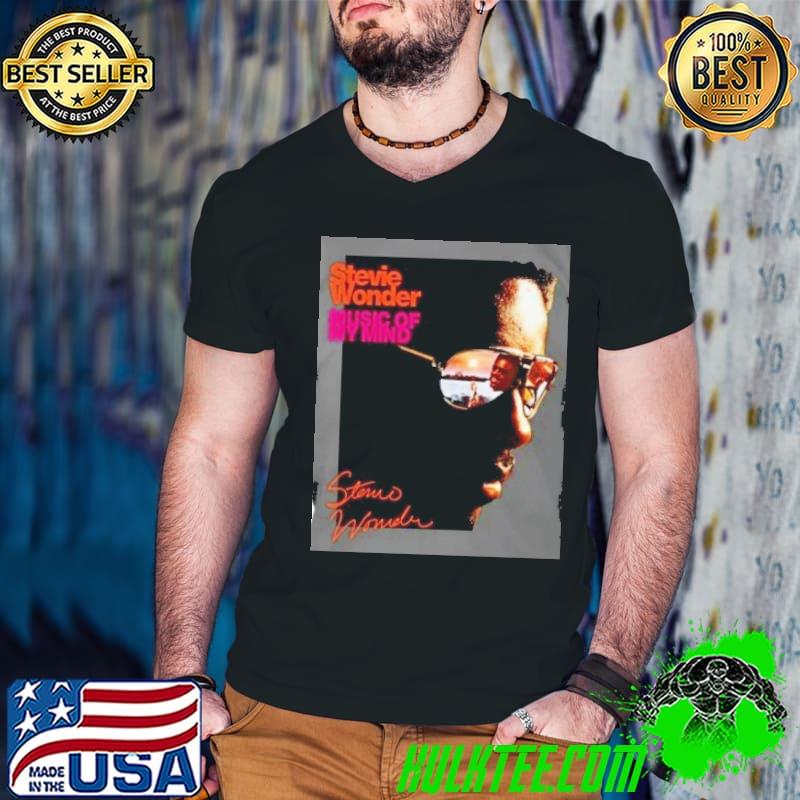 Stevie wonder music of my mind signature shirt