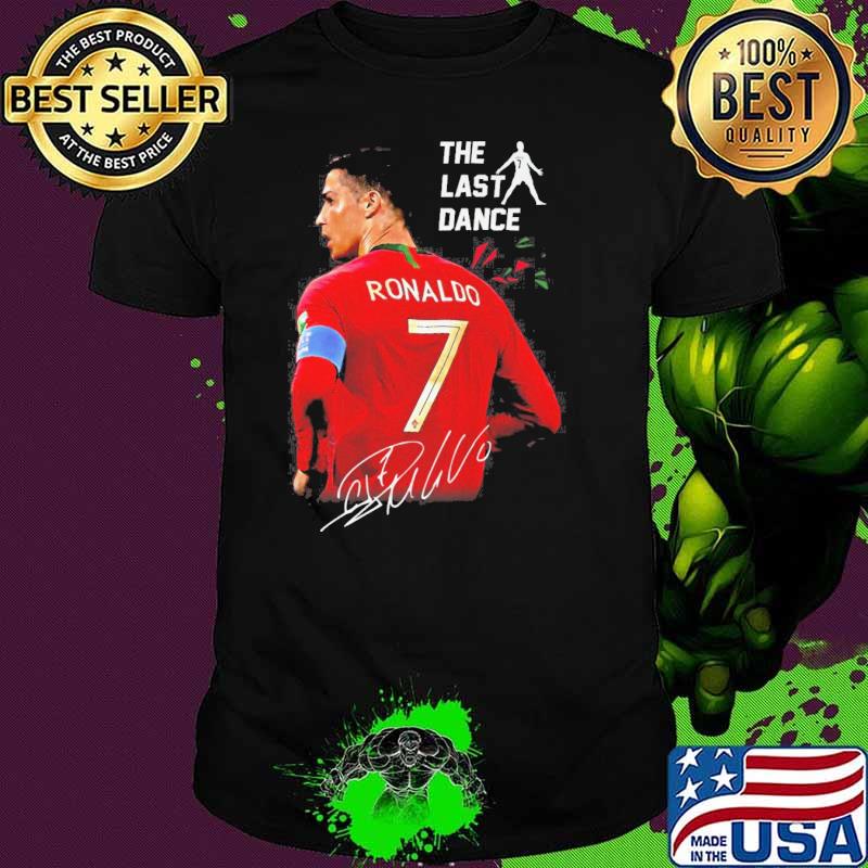 The last dance Ronaldo 7 signature shirt