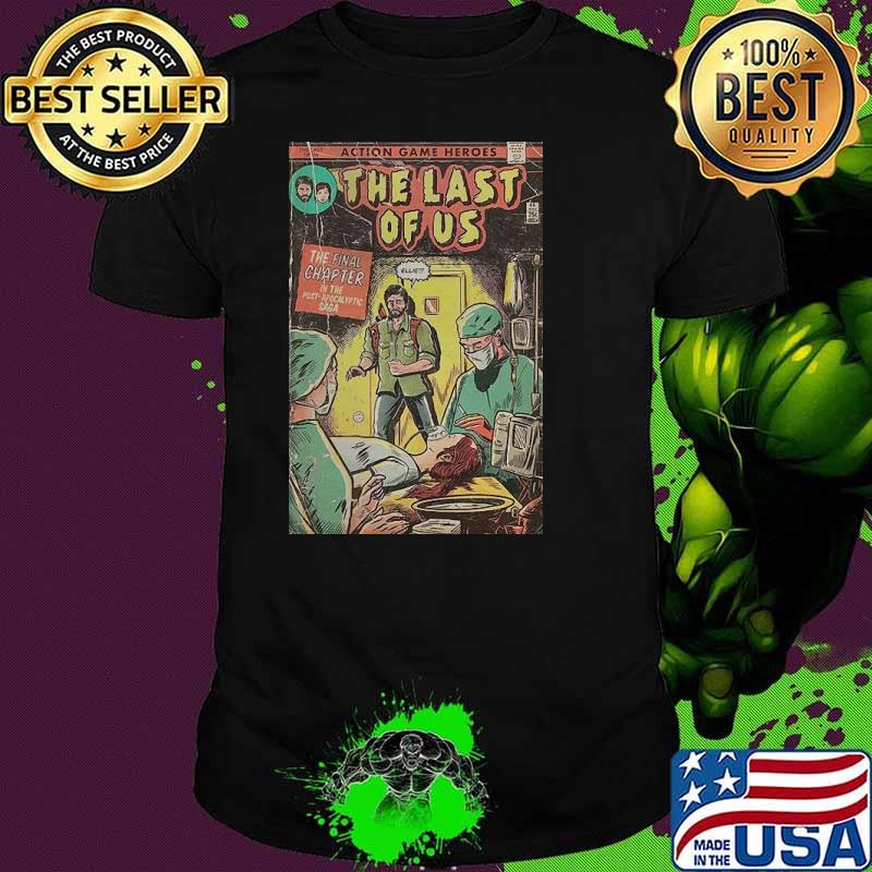The Last of Us - Ending comic cover fan art Poster vintage Shirt