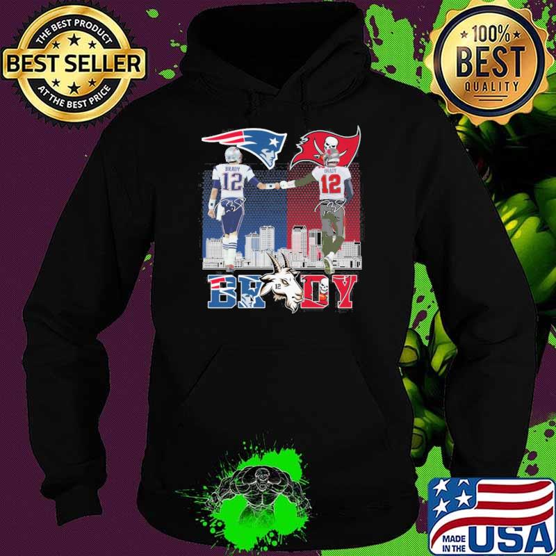 Tom Brady New England Patriots and Tampa Bay Buccaneers signatures s Hoodie Tom Brady New England Patriots and Tampa Bay Buccaneers signatures s Hoodie
