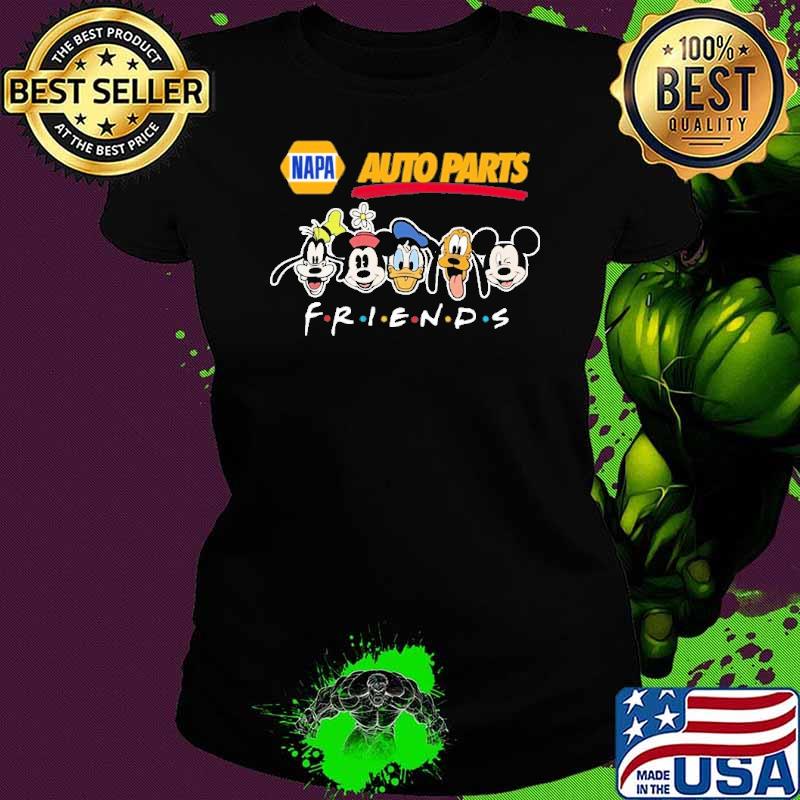 Auto parts friends Mickey Donald s Ladies tee Auto parts friends Mickey Donald s Ladies tee