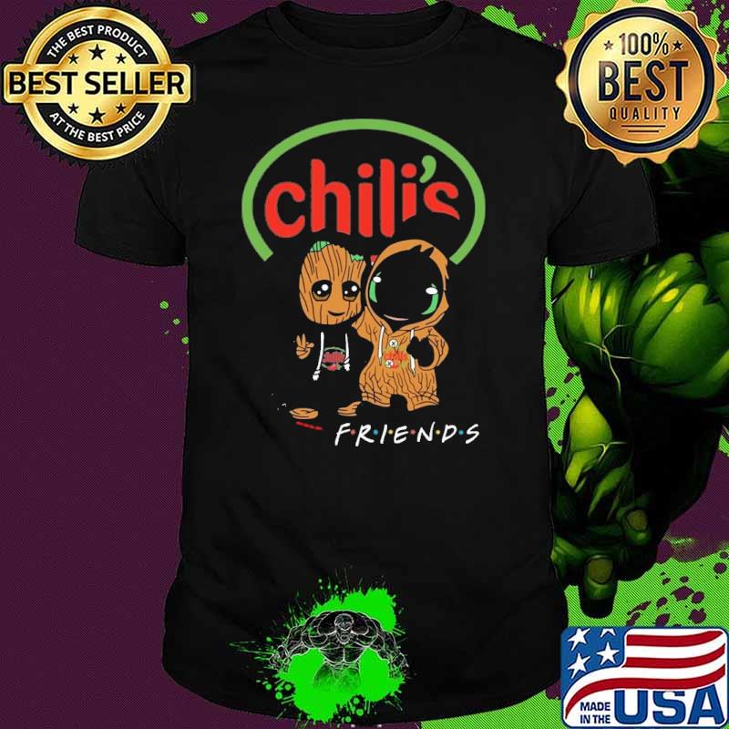 Awesome groot toothless friends Chili's shirt