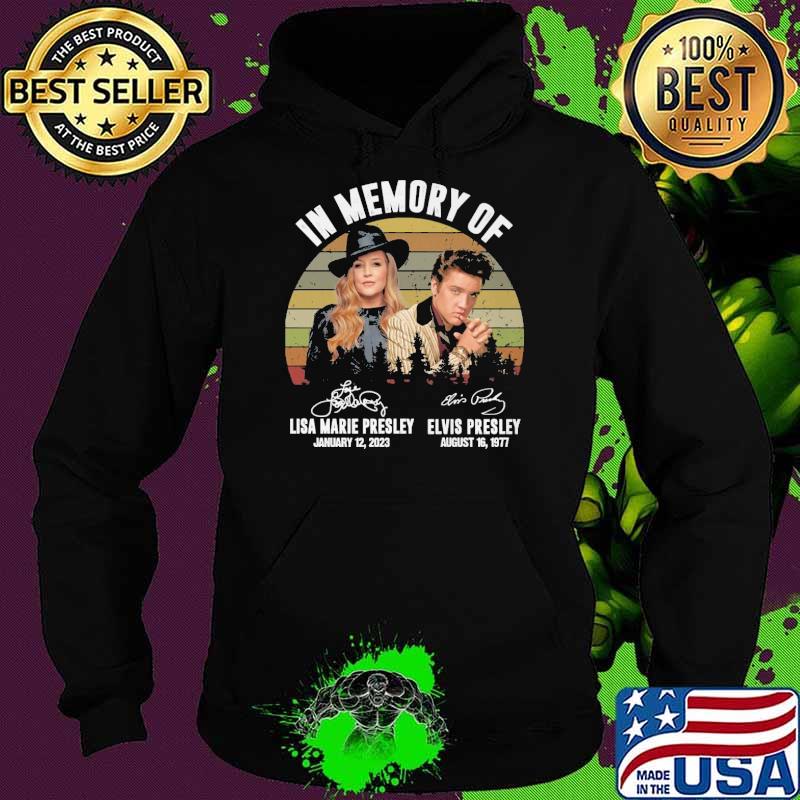 Awesome in memory of Lisa Marie Presley Elvis presley signatures vintage s Hoodie Awesome in memory of Lisa Marie Presley Elvis presley signatures vintage s Hoodie