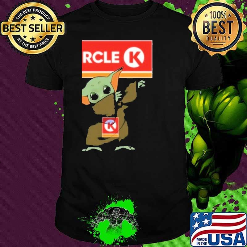 Baby yoda dabbing Circle K Shirt
