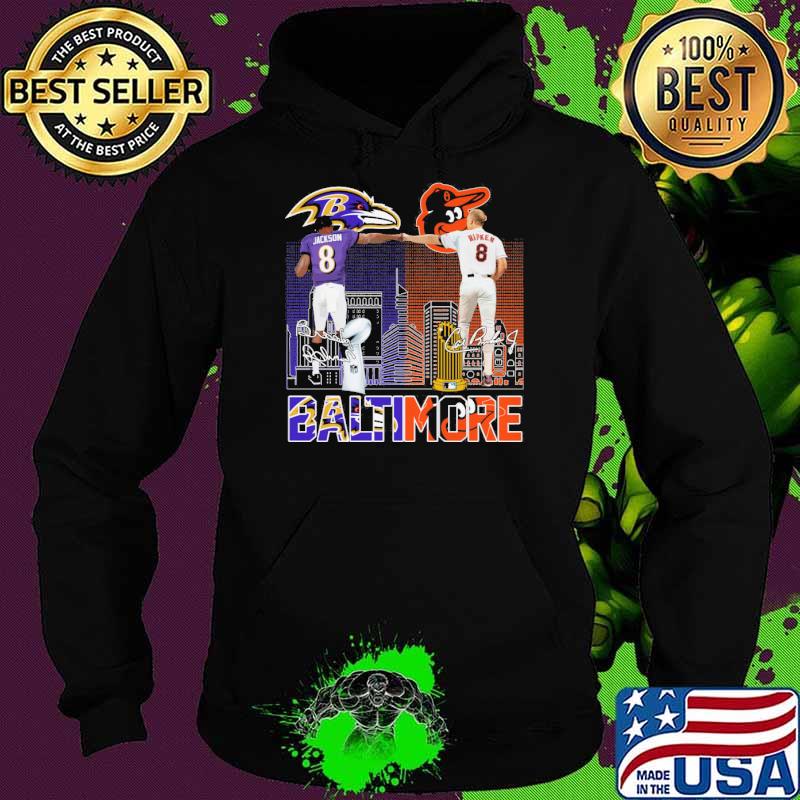 Baltimore Ravens Jackson Baltimore Orioles Ripken signatures s Hoodie Baltimore Ravens Jackson Baltimore Orioles Ripken signatures s Hoodie