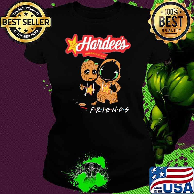 Best groot and toothless friends Hardee's shirt