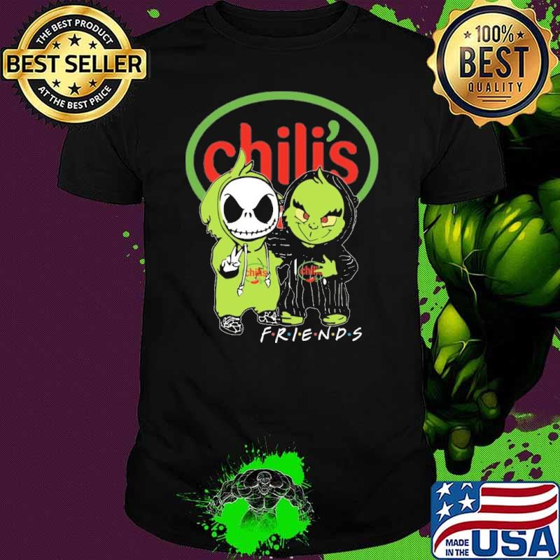 Best jack Skellington Grinch Chili's shirt