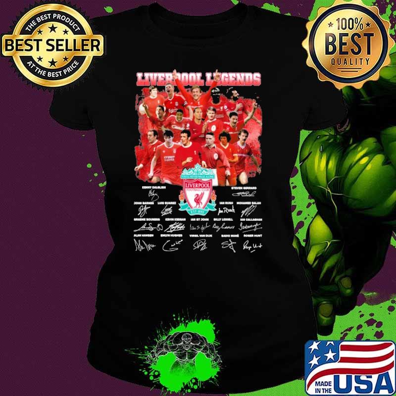 Best liverpool legends football club signatures s Ladies tee Best liverpool legends football club signatures s Ladies tee
