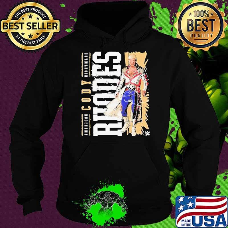 Cody Rhodes Vertical American Nightmare Signature s Hoodie Cody Rhodes Vertical American Nightmare Signature s Hoodie