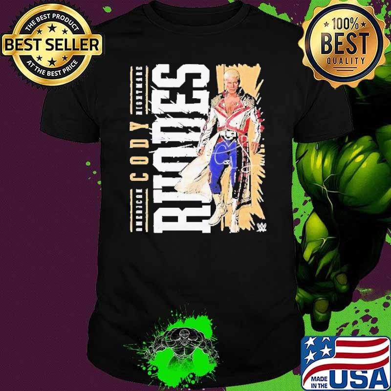 Cody Rhodes Vertical American Nightmare Signature shirt