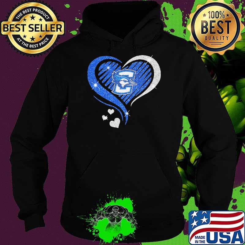 Creighton University heart diamond love s Hoodie Creighton University heart diamond love s Hoodie