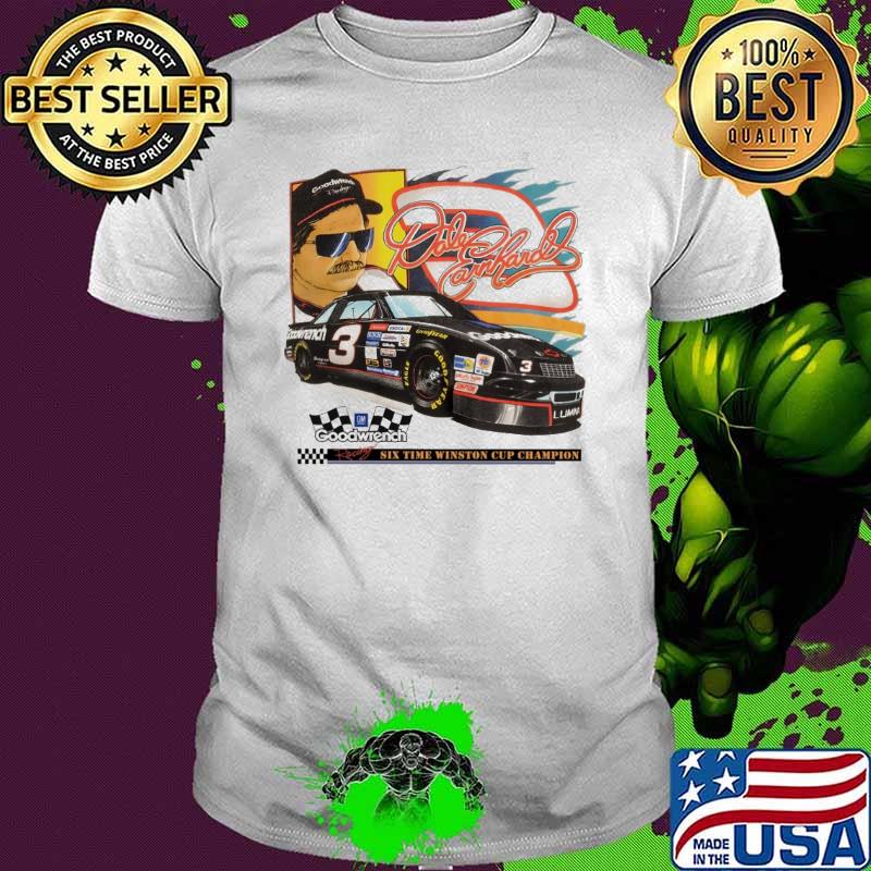 Dale Earnhardt goodwrench six time winston cup champion shirt
