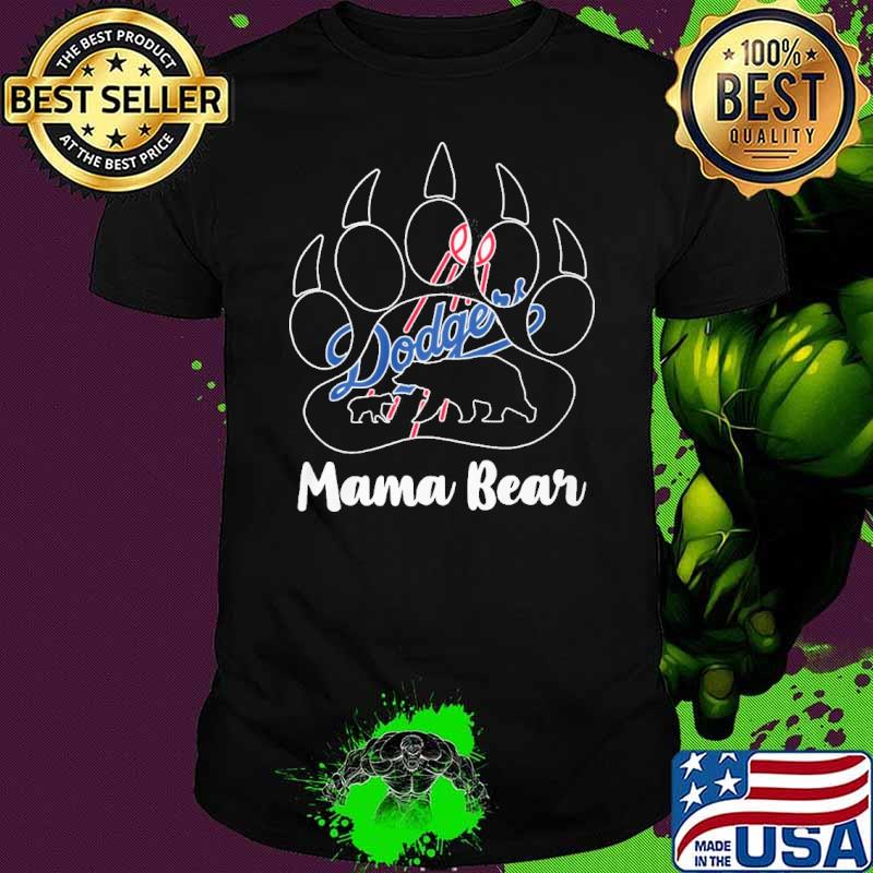 Dodgers mama bear shirt