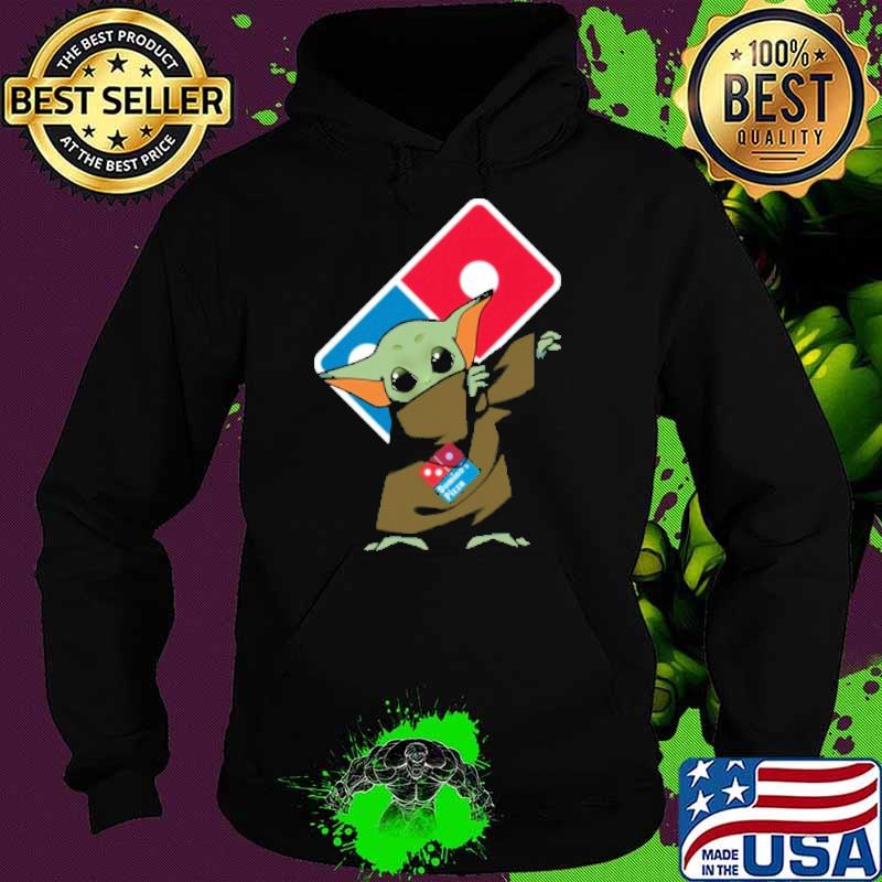 DOMINO'S PIZZA baby yoda dabbing s Hoodie DOMINO'S PIZZA baby yoda dabbing s Hoodie
