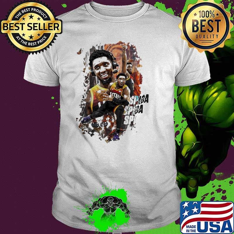 Donovan Mitchell 45 basketball spiba shirt
