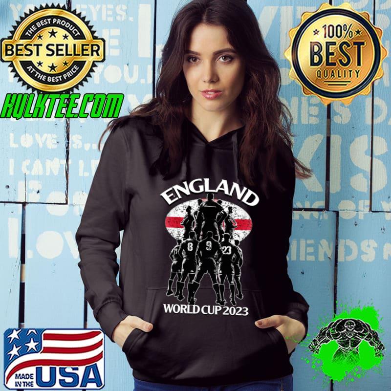 England Rugby World Cup 2023 Champion Flag T-Shirt Hoodie England Rugby World Cup 2023 Champion Flag T-Shirt Hoodie