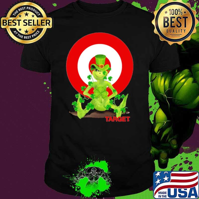 Grinch hug Target St.Patrick's day shirt