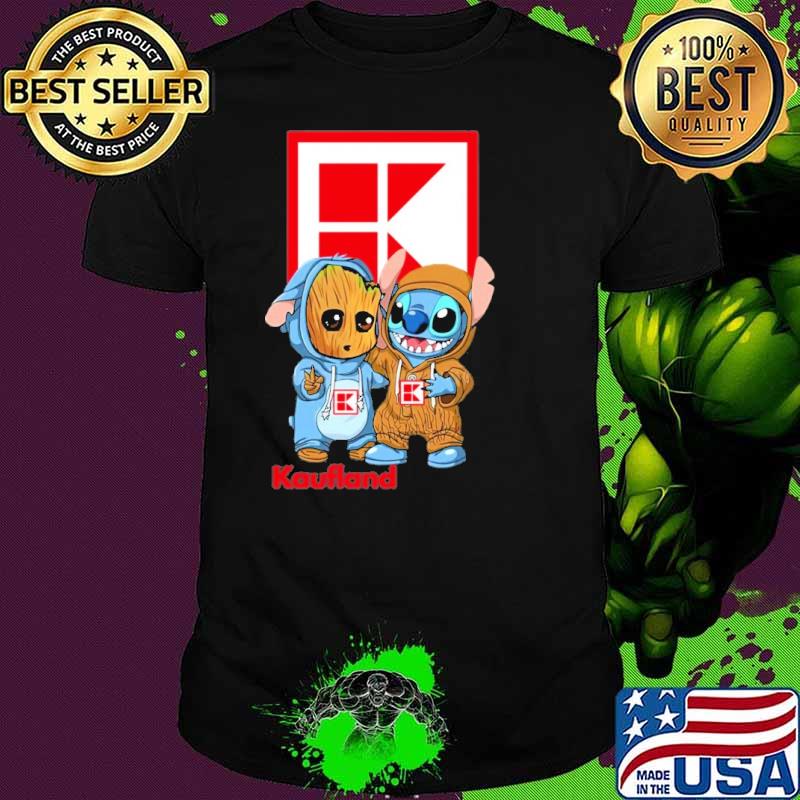Groot and stitch Kaufland shirt Groot and stitch Kaufland shirt