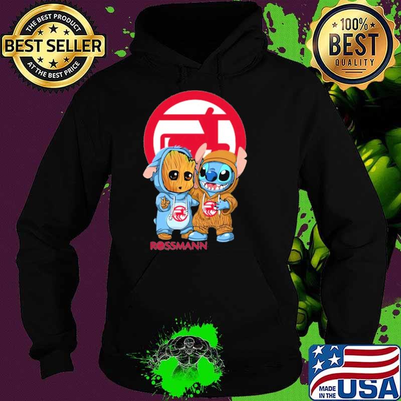 Groot and stitch Rossmann s Hoodie Groot and stitch Rossmann s Hoodie