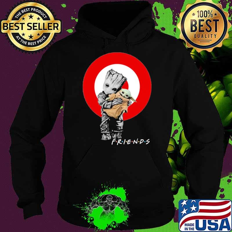 Groot hug baby yoda friends target s Hoodie Groot hug baby yoda friends target s Hoodie