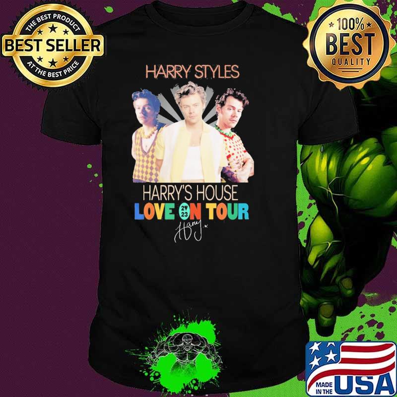 Harry Styles Harry's house love on tour 2023 signature shirt
