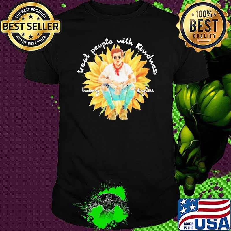 Harry Styles treat people with kiwdwess sunflower shirt