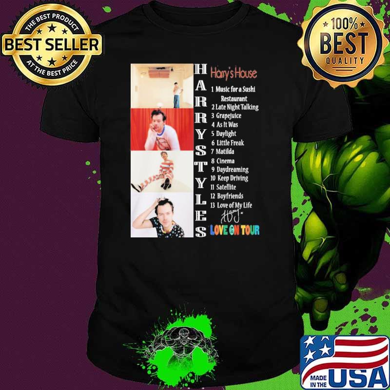 Harry's house Harry Styles Musis for a sushi love on tour 2023 signature shirt