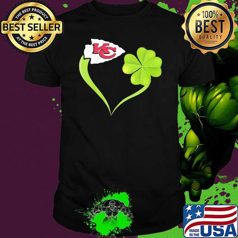 Irish St.Patrick's day Kansas city Chiefs shirt