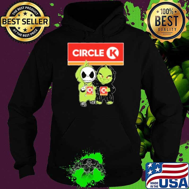 Jack Skellington and Grinch Circle K s Hoodie Jack Skellington and Grinch Circle K s Hoodie