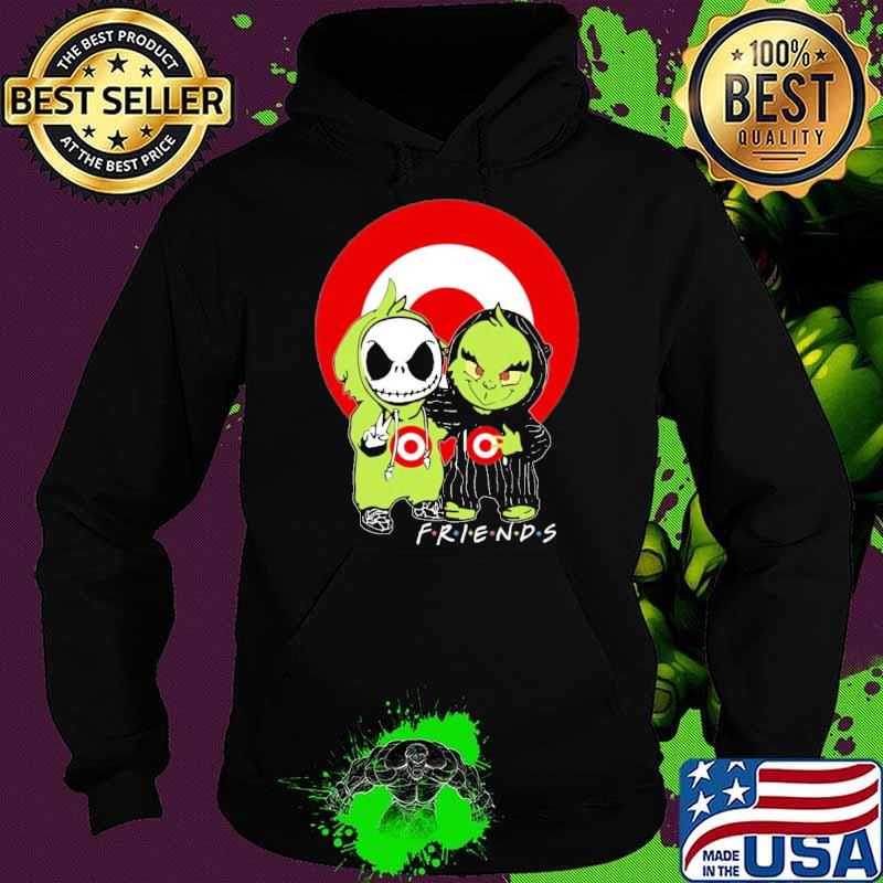 Jack Skellington and Grinch hug Target friends s Hoodie Jack Skellington and Grinch hug Target friends s Hoodie