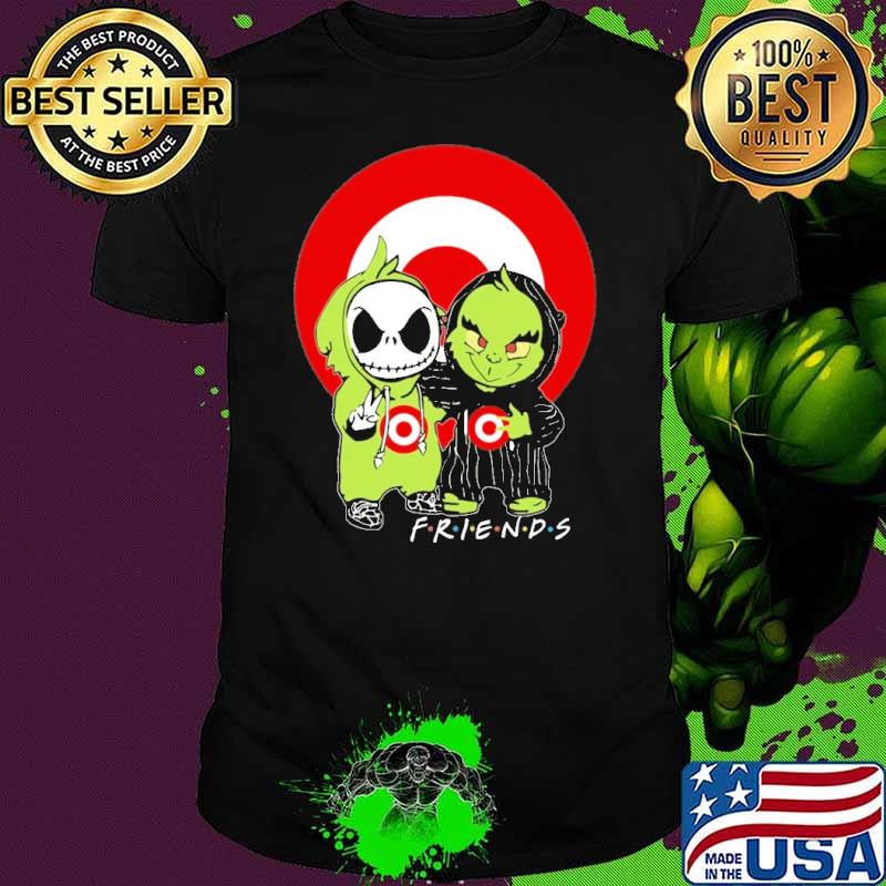 Jack Skellington and Grinch hug Target friends shirt Jack Skellington and Grinch hug Target friends shirt