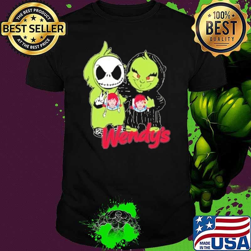 Jack Skellington and Grinch Wendy's shirt