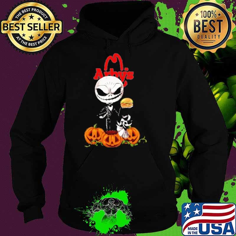 Jack Skellington Arbys pumkin halloween s Hoodie Jack Skellington Arbys pumkin halloween s Hoodie