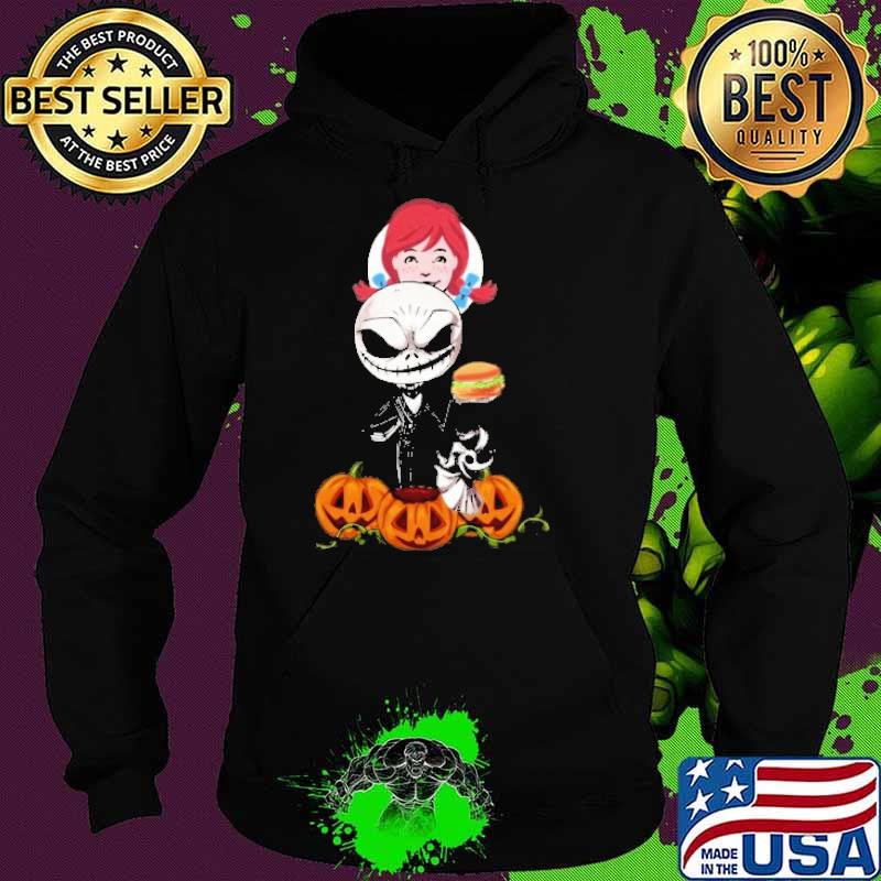 Jack Skellington Wendy's pumkin halloween s Hoodie Jack Skellington Wendy's pumkin halloween s Hoodie