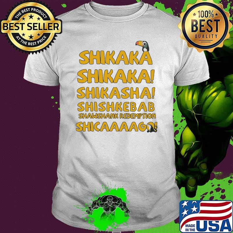 Jim Carrey Ace Ventura shikaka shawshank redemption shirt