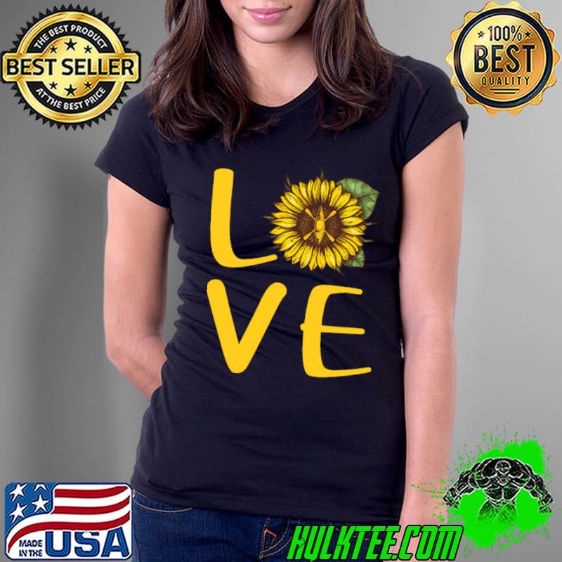 Kayak Love Sunflower T-Shirt