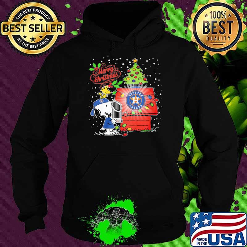 Merry Christmas snoopy and woodstocks Houston Astros s Hoodie Merry Christmas snoopy and woodstocks Houston Astros s Hoodie